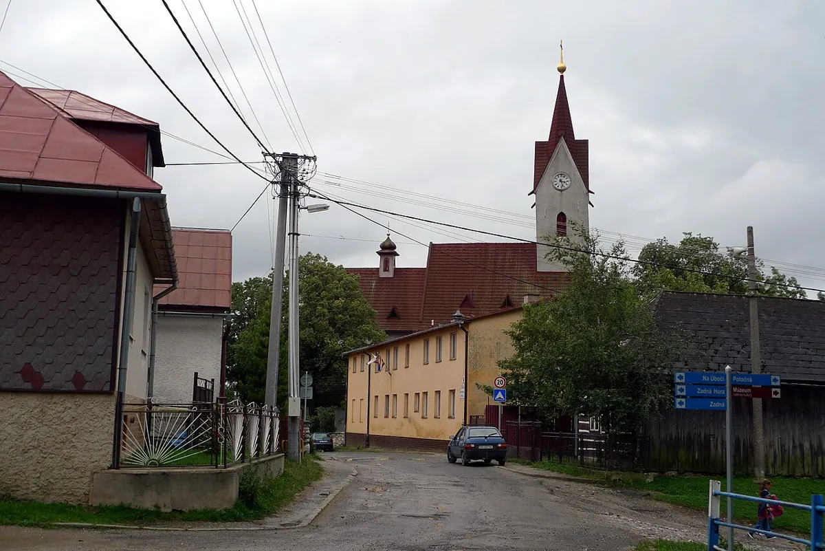 Pohľad na Lendak — fotografia „Lendak kostel“